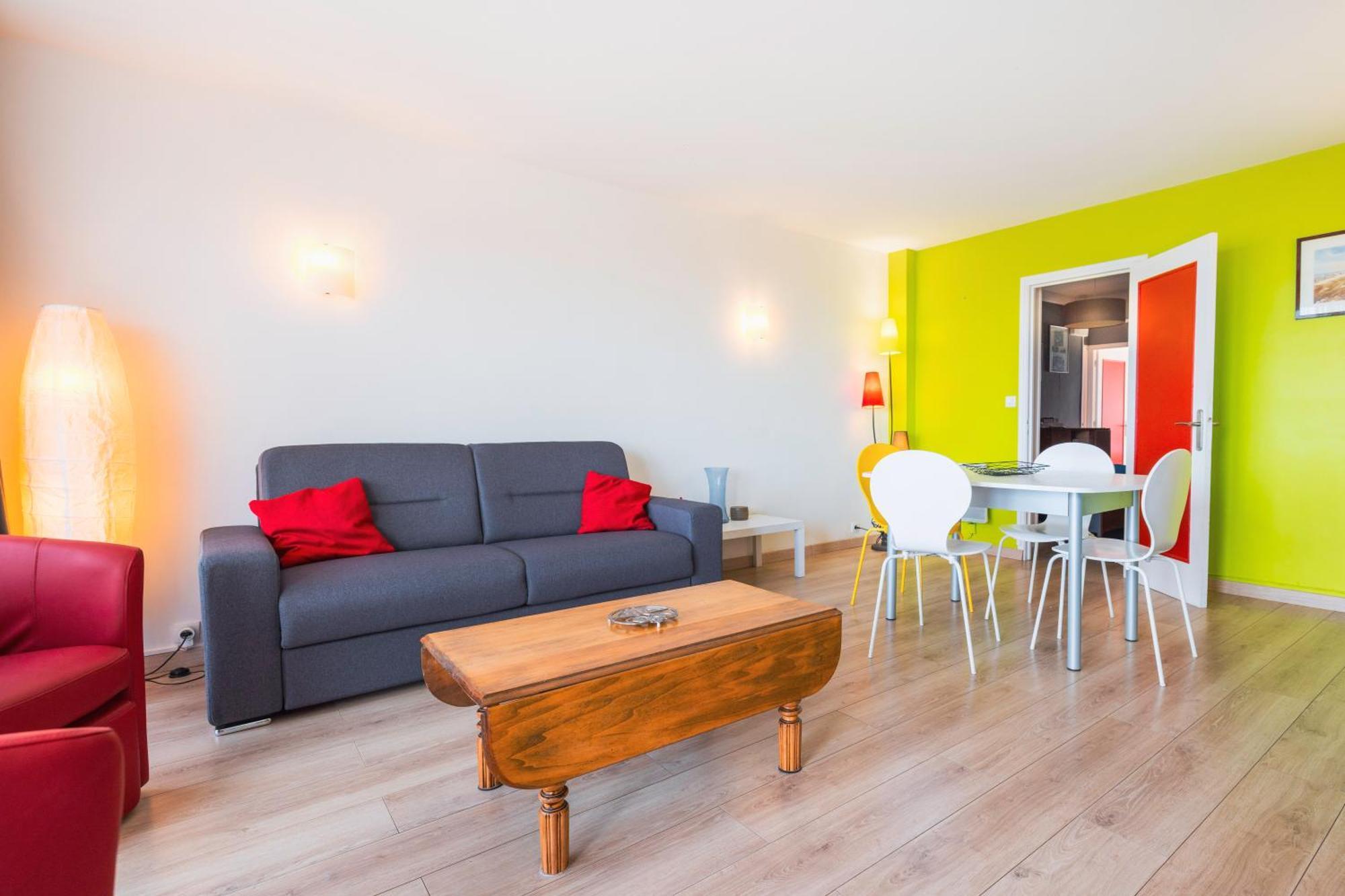 Spacieux Appart Pour 6, Front De Mer, Centre Le Touquet Esterno foto