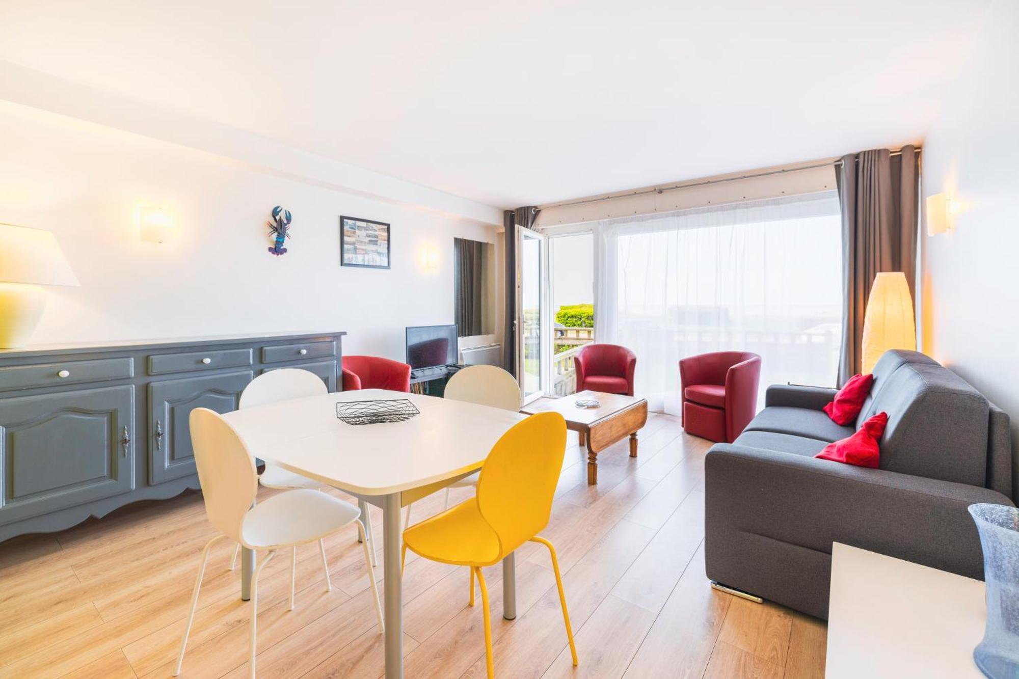 Spacieux Appart Pour 6, Front De Mer, Centre Le Touquet Esterno foto